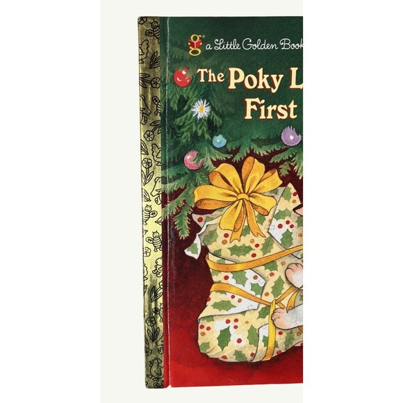 Little Golden Book The Poky Little Puppys First Christmas Childrens Hardcover Bo - Picture 3 of 11